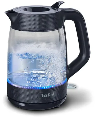 Produktbild von Tefal KO2G08, 1,7 l, 2000 W, Schwarz, Transparent, Glas, Regelbare Temperatur, Wasserstandsanzeige