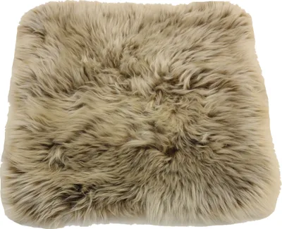 Produktbild von Sitzauflage Diana aus Lammfell hochwollig Cappuccino 40x40cm