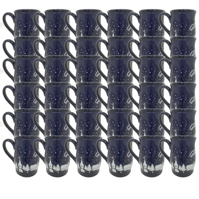Produktbild von Gerd van Well Glühweinbecher mit Weihnachtsmotiv 200ml 36er Pack