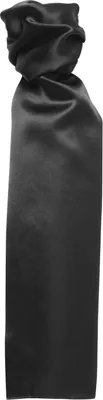 Image de Premier Foulard / écharpe pour femme, couleur unie RW1147 (taille unique) (Noir)