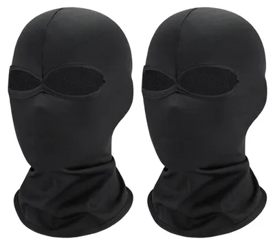 Immagine prodotto di Cappucci protettivi, 2 pezzi, con 2 fori, in poliestere, con protezione UV, traspiranti, taglia unica