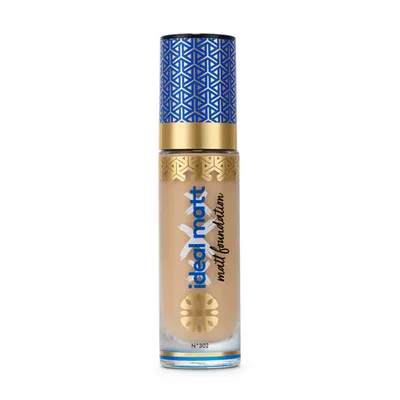 Obrázok produktu pre INGRID Cosmetics IDEAL MATT, Zmatňujúci, Hydratačný, Ochrana, Vyhladenie, Bronzová, Matte, 30 ml