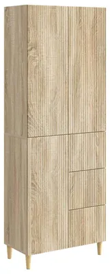 Obrázek produktu pro Sada skříněk 2 pcs 66 x 34,5 x 90 cm Kompozitní dřevo