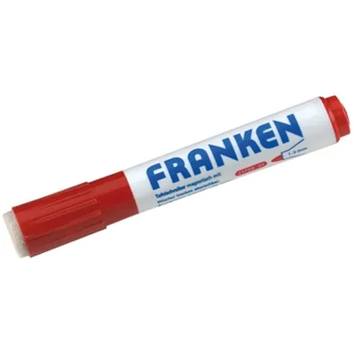 Immagine prodotto di Pennarello per lavagne con spugna rossa Z170801 Franken
