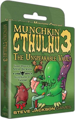 Zdjęcie produktu dla Munchkin Cthulhu 3: Nieopisywalna Skarbnica