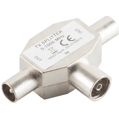 Produktbild von T-Verteiler, 2x Stecker und 1x Kupplung