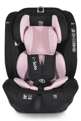 Produktbild von Moni Isafe Pink 76-150 cm i-Size Autokindersitz 111001