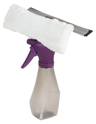 Image de Lave-vitres 3en1 Nettoyeur de vitres Vaporisateur Chiffon en microfibres
