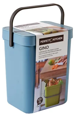 Image de Poubelle pour déchets organiques, collection Gino – 5 litres – Avio