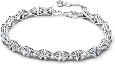 Produktbild von Pandora Schleife Kettenarmband 594262C01 Damenarmband, Armbandumfang:16cm
