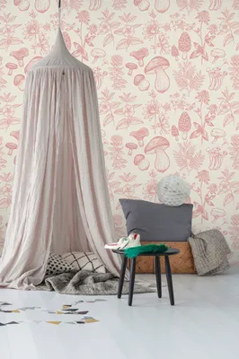 Produktbild von Coloray Fototapete 208x146 cm Latextapete Magicstick - WaldpflanzenBeige.