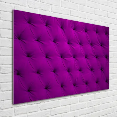 Produktbild von Tulup® Glas-Bild - 100 x 70 - Wandbild aus Glas - Wandkunst - Wandbild hinter gehärtetem Sicherheitsglas - Kunst: modern & klassisch - Samtwand - Rosa