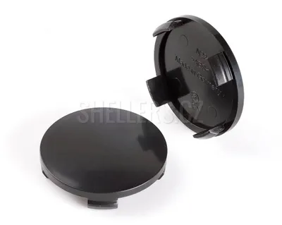 Obrázek produktu pro Středová krytka alu kola Ø 56/60 mm, N23S, Alutec, ATS, Rial, Anzio, plast, černá bez loga