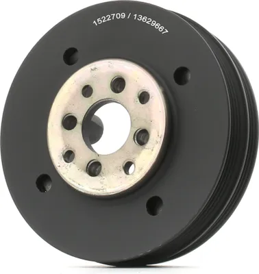 Produktbild von RIDEX 3213B0037 Riemenscheibe Kurbelwelle für AUDI A4 Avant (8ED, B7) 138,6mm 6-Rippen