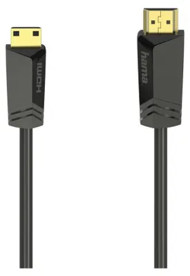 Produktbild von Hama HDMI™-Kabel High Speed 4K, Typ A-C (Mini), 1,5 m