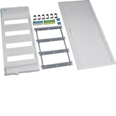 Produktbild von Hager Ausbaupaket,Volta,4x12PLE,m.Rahmen+Tür VZ48NUH