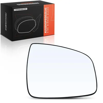 Immagine prodotto di Specchio retrovisore esterno a vetro - Lato destro anteriore - Per Dacia Duster dal 2010, Logan LS dal 2004 - Regolazione manuale - Convetto - Codice OEM 6001549717