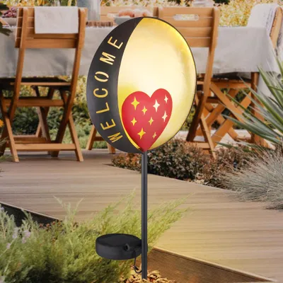 Produktbild von LED Solar Steckleuchte, Welcome, H 78,5 cm