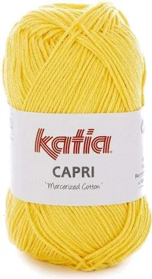 Obrázek produktu pro Katia Capri 82118  Light Yellow Pletací příze