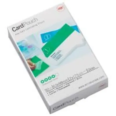 Immagine prodotto di GBC film di plastificazione CardPouch, 65 x 95 mm, 250 mic