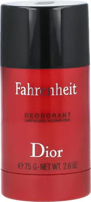 Obrázek produktu pro Dior Fahrenheit, Pánské, Parfémovaný antiperspirant, Tuhý deodorant, Tyčka, 75 g, AQUA (WATER) ● BUTYLENE GLYCOL ● GLYCERIN ● SODIUM STEARATE ● NYLON-12 ● PARFUM...