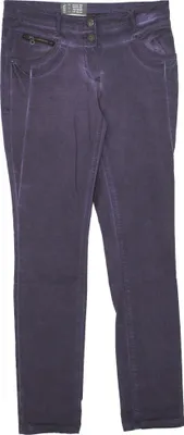 Produktbild von Cecil, New York Tapered, Damen Jeans Hose, Twill Stretch, amethystviolett, W 33 L 32 [21692]