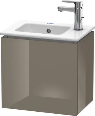Image de Duravit L-Cube Meuble sous-lavabo suspendu, 1 portes, charnière à droite, 420x400x294mm, LC6272R8989