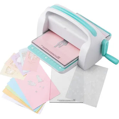 Image de Machine manuelle à découper et à gaufrer - Outil de scrapbooking créatif DIY - 226mm