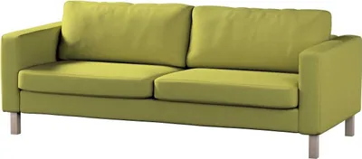 Produktbild von Dekoria Bezug für Karlstad Schlafsofa, limone, Bezug für Karlstad 3-Sitzer ausklappbar