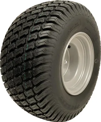 Zdjęcie produktu dla Koło do kosiarki 18x8,50-8, 4 śruby, Multi Tur Wanda, rozstaw śrub 100 mm, z oznaczeniem E, dopuszczone do ruchu drogowego