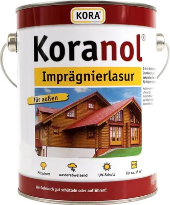Produktbild von KORANOL Imprägnierlasur, Palisander, 2,5 Ltr