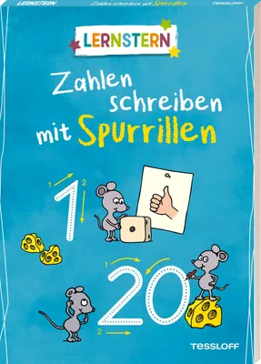 Produktbild von LERNSTERN. Zahlen schreiben mit Spurrillen
