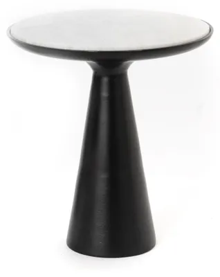 Productafbeelding van StarFurn Bijzettafel Essy Zwart 45cm