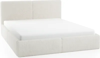 Produktbild von FEDVE Polsterbett Doppelbett Riberia Slim Bett mit Bettkasten 120x200