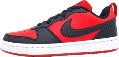 Produktbild von Nike Court Borough Kinderschuhe Jungen Sneaker Flach Sneaker Rot Freizeit, Schuhgröße:EUR 35.5 | US 3.5Y
