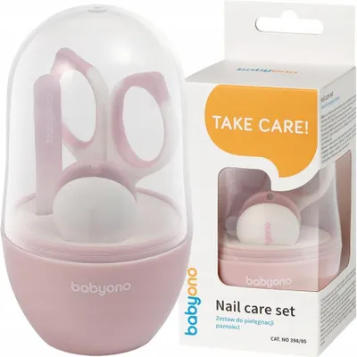 Produktbild von Babyono Nagelpflege-Set Baby mit Schere, Knipser und Feile