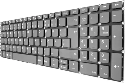 Image de Clavier allemand compatible pour Lenovo IDEUTSCHEaPad 330S-15IKB (81GC0038GE)