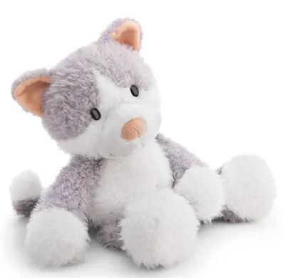 Produktbild von Nici Kuscheltier Katze Felli grau/weiß schlenker 50 cm Plüschkatze