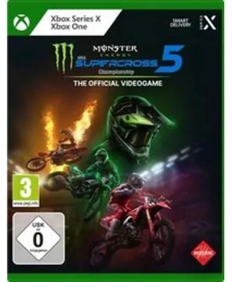 Produktbild von GAME Monster Energy Supercross 5 (XSX), Xbox Series X, E (Jeder), Physische Medien