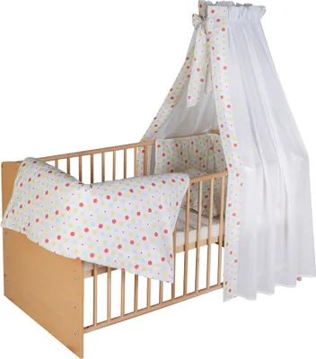 Immagine prodotto di Set letto 4 pezzi Schardt con motivo in voile Maliz