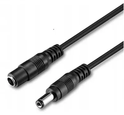 Produktbild von DC Strom-Verlängerungskabel 2.1/5.5 für Kameras 7.5m