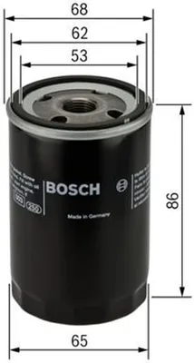 Produktbild von Bosch Ölfilter  0 451 103 276