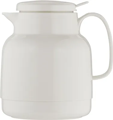 Produktbild von Helios Isolierkanne Mondo Push 1,0 l weiß mit Drucktaste