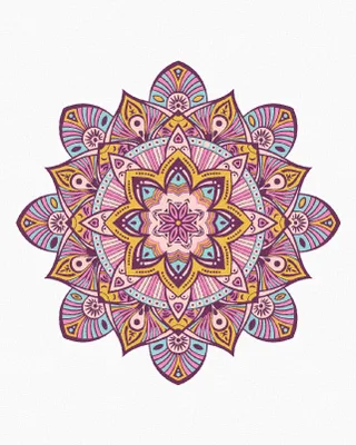 Produktbild von Diamondi - Diamond painting - MANDALA VII, 40X50 cm, ohne Keilrahmen