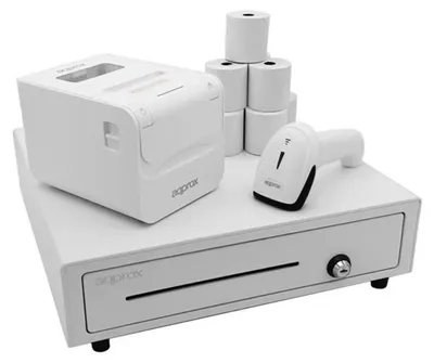 Produktbild von Approx appPOSPACK4180WH2D, Thermodruck, POS-Drucker, 203 x 203 DPI, 250 mm/sek, 80 mm, Kabelgebunden