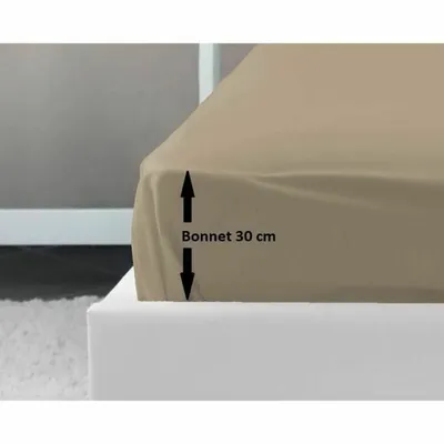 Obrázok produktu pre Vložené prestieradlo béžové 140x190x30