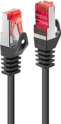 Produktbild von LINDY Patchkabel Cat6 S/FTP Basic schwarz 10m