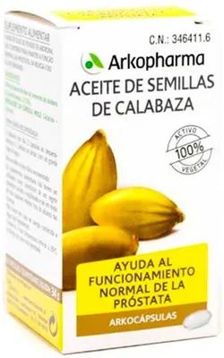 Produktbild von Arkopharma Arkocapsulas Kürbiskernöl 50 Kapseln