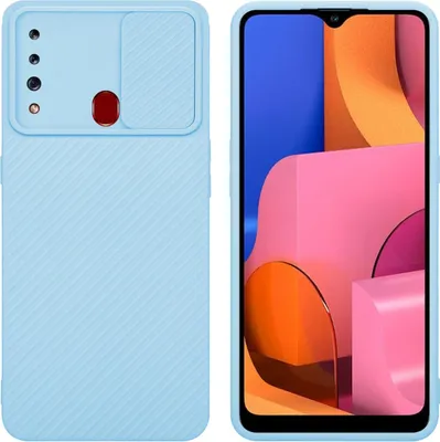 Zdjęcie produktu dla Cadorabo DE-157655, Samsung, Samsung Galaxy A20s, Niebieski