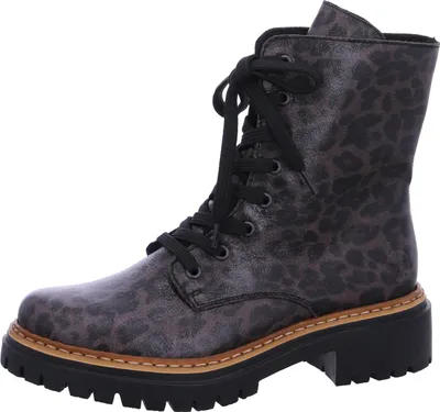 Produktbild von Rieker Biker Boots - Animalprint Kunstleder : Normal : 38 Größe: 38 Weite: Normal